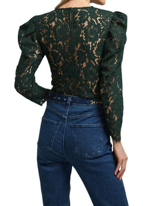 Rue Lace Top - Forest Online Hot Sale