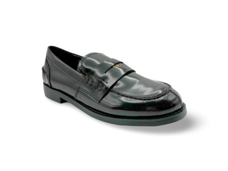 BI5101 Black Leather Loafer Fashion