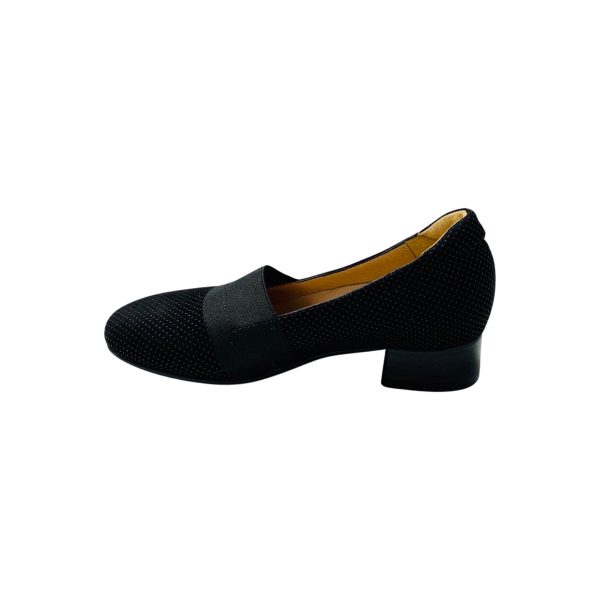 235019 Black Low Heel Elastic Supply