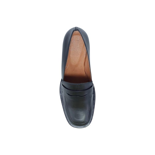 Penni Black Loafer Pump Discount