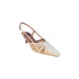 23063 Gina Raffia Natural Slingback Online now