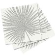 NEUTRAL PALM Cocktail Napkins on Sale