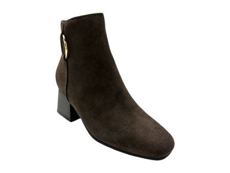 Gigi Chocolate Suede WATERPROOF Hot on Sale