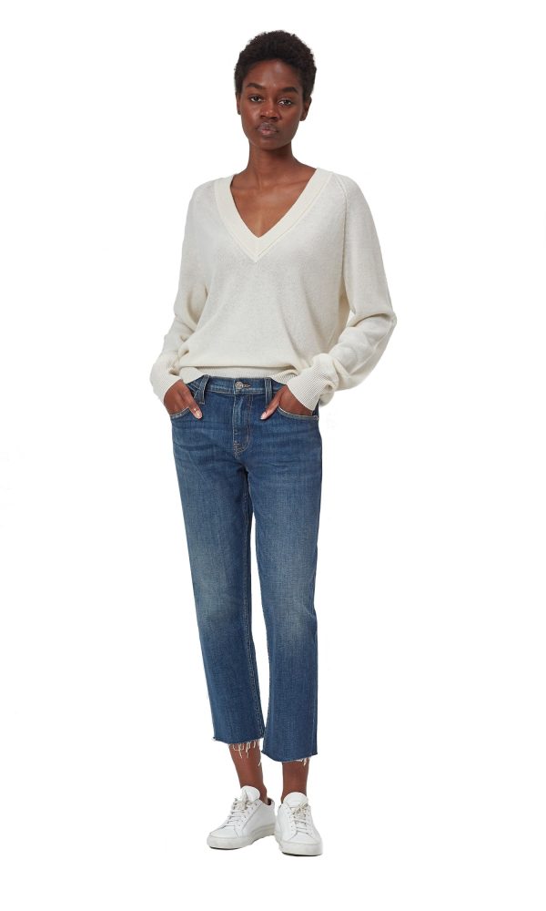 Madalene V-Neck Cashmere Sweater Online Hot Sale