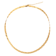 Vesna Braided Herringbone Chain Necklace - Ellie Vail Online Hot Sale