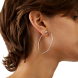 Medium Icon Hoops - Silver Online