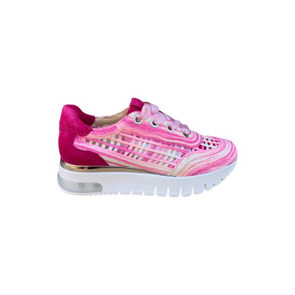 81606 Fuchsia Platform Sneaker For Cheap