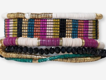 Be Jeweled Mixed Bracelet stack Online Sale