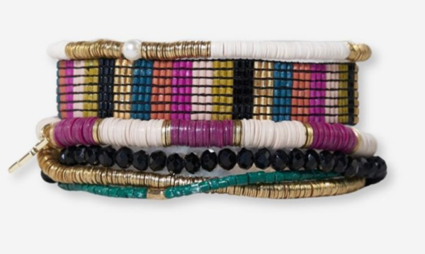 Be Jeweled Mixed Bracelet stack Online Sale