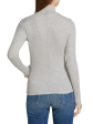 Rib Turtleneck - Gris Heather Fashion