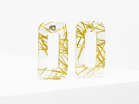 Glas Gold Earrings For Cheap