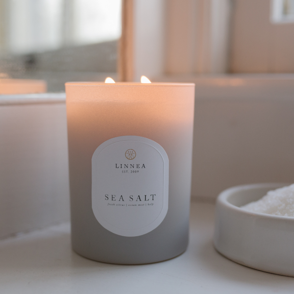 Linnea Sea Salt - Double Wick Fashion