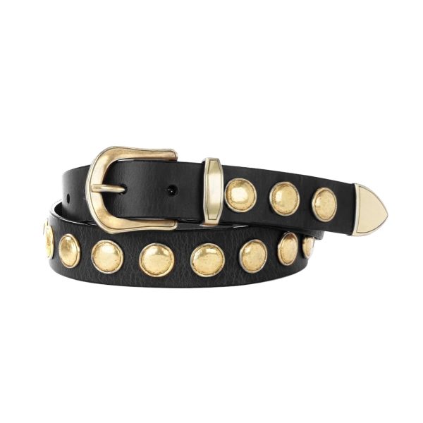 Sezim Bridle Belt - Gold Black Cheap