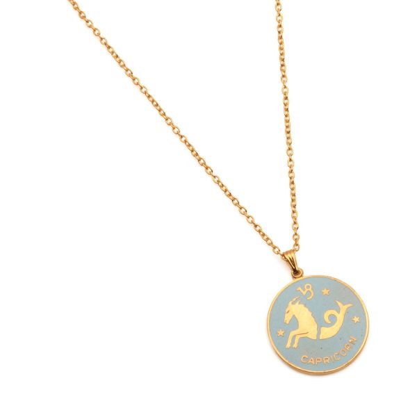 Zodiac Pendant Necklace For Cheap