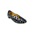 235040 Sliver Black Suede Flat For Sale