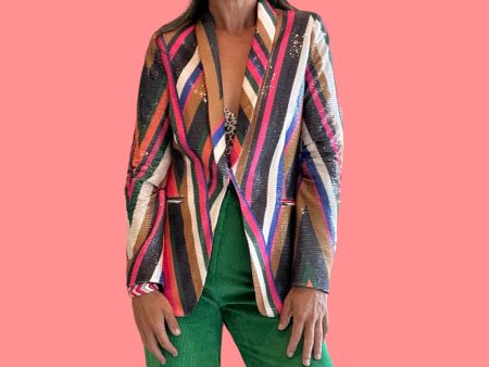 30794 sequin blazer Cheap