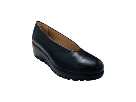 C33100 Black Leather Platform Online Hot Sale