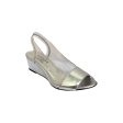 Novera Silver Lucite Wedge Cheap