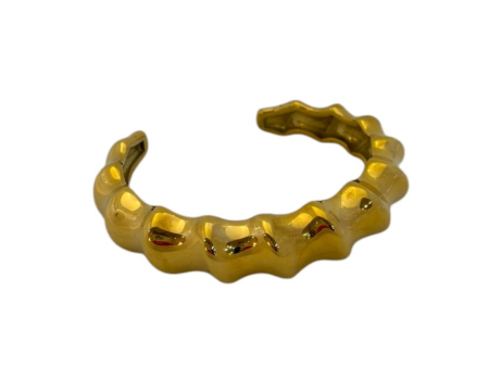 Bone Cuff Bracelet - Gold Discount