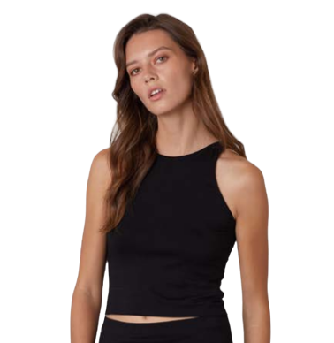 Lorie Tank - Black Hot on Sale