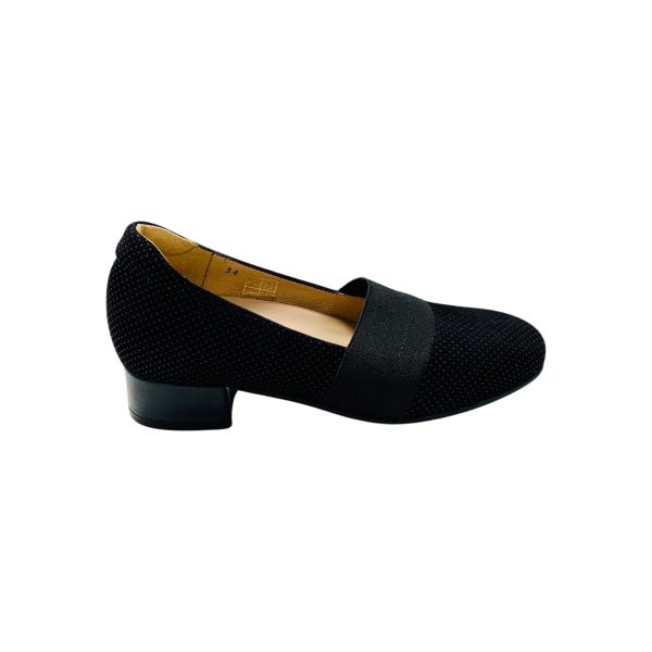 235019 Black Low Heel Elastic Supply