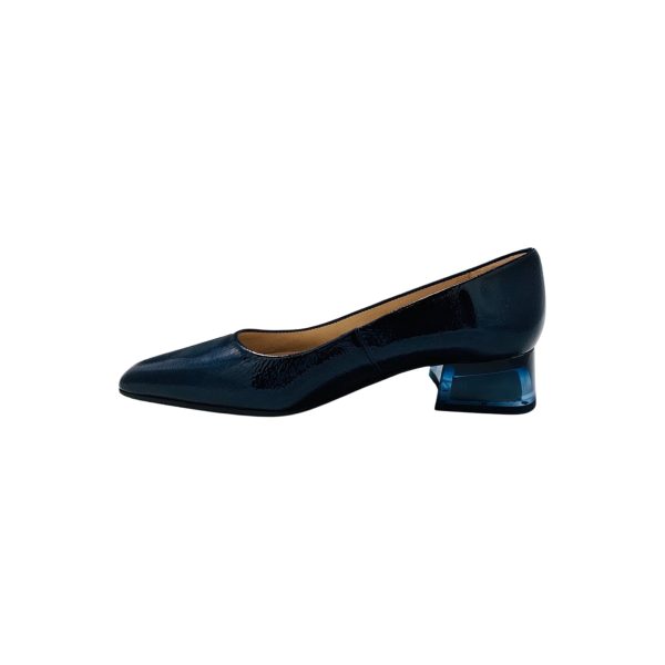 HI232529 Sahara Navy Patent Low Heel Supply