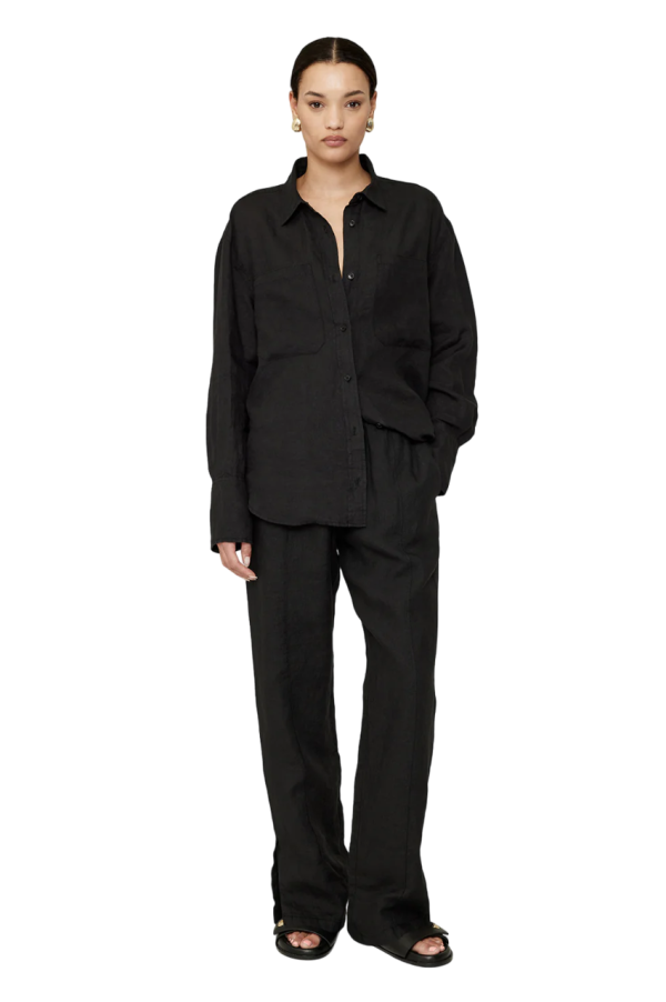 Dante Shirt - Black Cheap