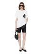 Lili Tee Letterman - Off White Cheap