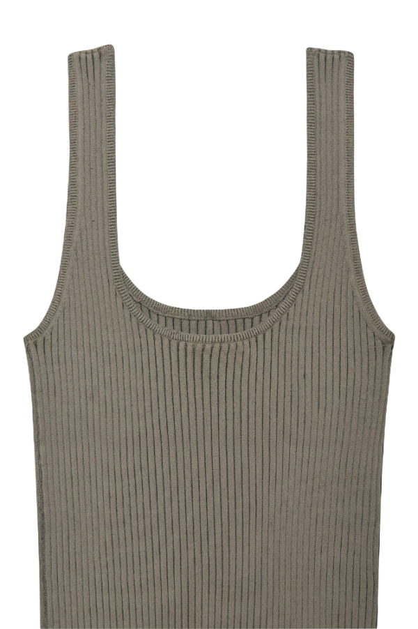 Josie Tank - Green Khaki and Olive Cheap