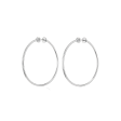 Medium Icon Hoops - Silver Online