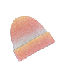 Ribbed Ombre Foldover Beanie - Coral Cheap