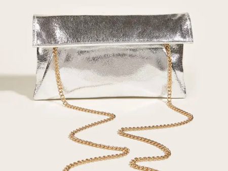 Friday Silver Clutch Sale