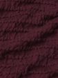 Smocked Crewneck - Wine Online Hot Sale