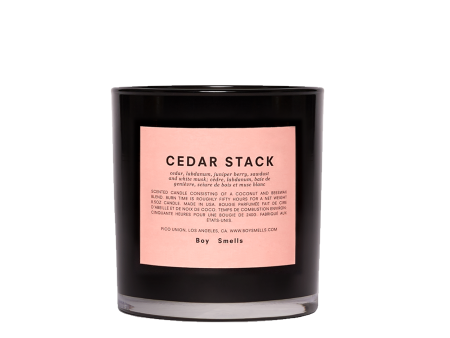 Cedar Stack  Candle Online Sale