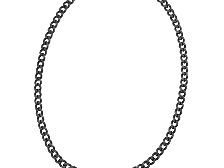 Carabiner Necklace - Oxidized Silver Online