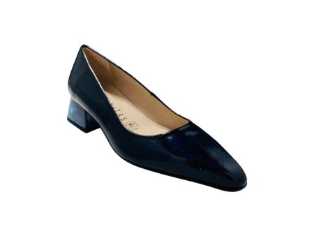 HI232529 Sahara Navy Patent Low Heel Supply