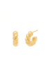 Mini Revolve Hoops - Gold Discount