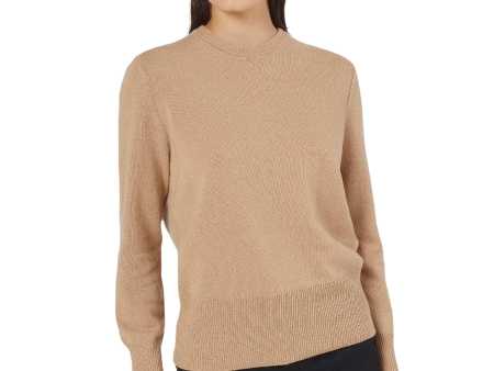 Sanni Cashmere Crew Sweater - Camel Supply