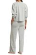 Sweatshirt & Wide Leg Set - Heather Grey Cheap