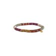 Grace Gold Stripe Stretch Bracelet - Port Hot on Sale