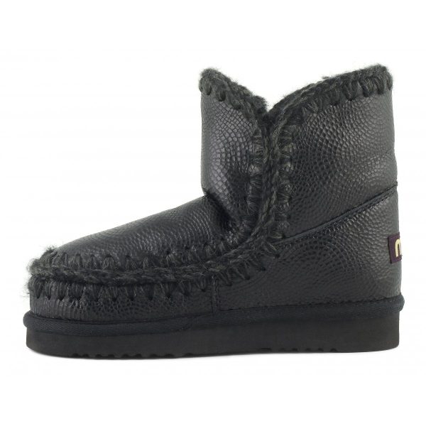 18 Boots - Embossed Spyral Black For Discount