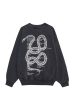 Jaci Sweatshirt Twisted Snake - Washed Black Discount