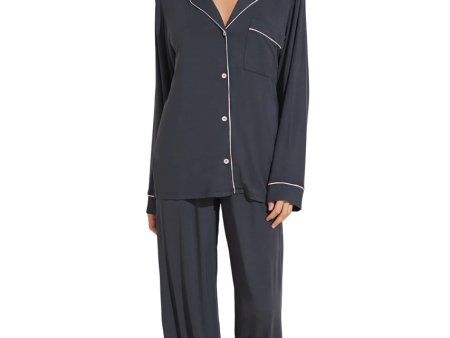 Gisele Long PJ Set - Graphite Cheap