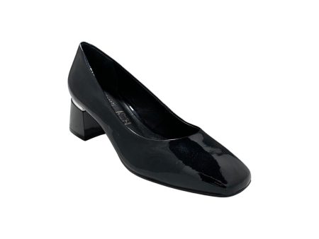 Berry Charcoal Grey Patent Pump Fashion