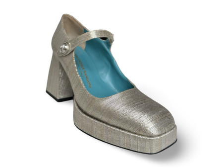 Pluma Metallic Maryjane Pump Online