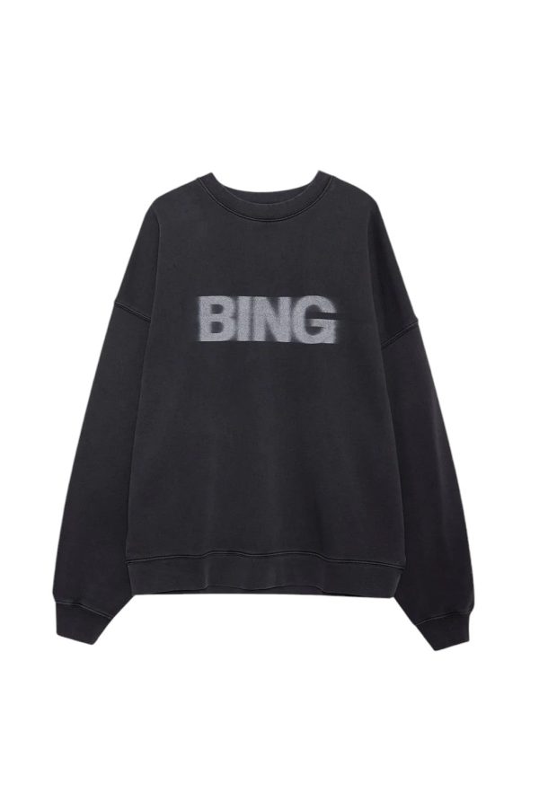 Miles Sweatshirt Blur - Black on Sale