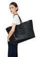 Large Rio Tote - Black Recycled Leather Supply