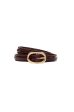 Mini Mara Belt - Burgundy Small Embossed For Sale