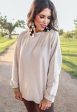 Alexis Vintage Taupe Pullover Online