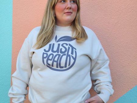 Just Peachy Crew Beige on Sale